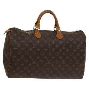 LOUIS VUITTON Monogram Speedy 40 Hand Bag M41522 LV Auth gh238